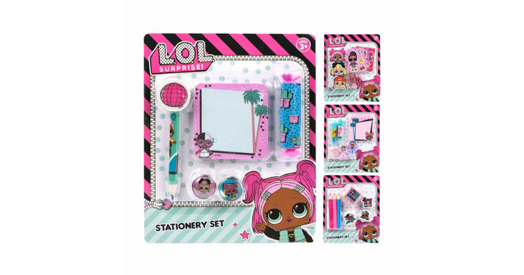 Picture of LOL2B LOL SURPRISE STATIONERY SET WITH ACCESSORIES